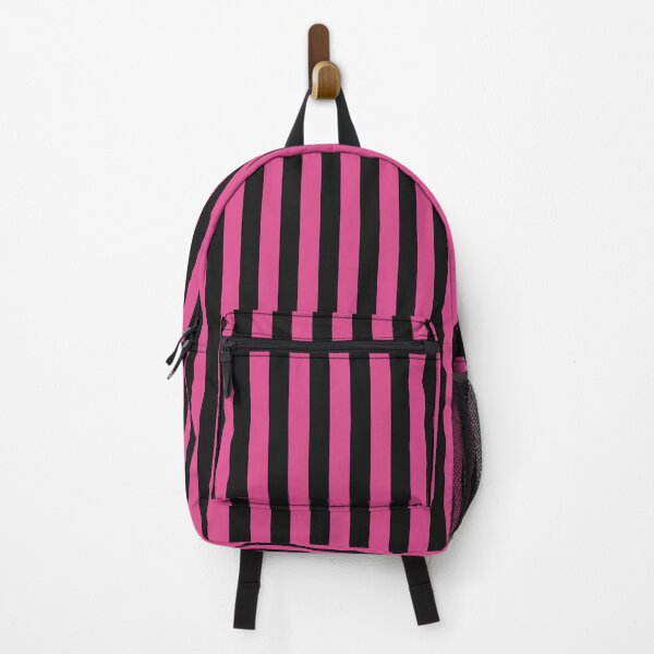 Item preview, Striped Black And Hot Pink Pattern designed and sold by pattern-archive.