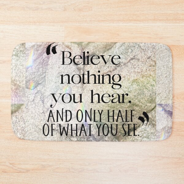 Item preview, Edgar Allan Poe quote designed and sold by GiSilver.