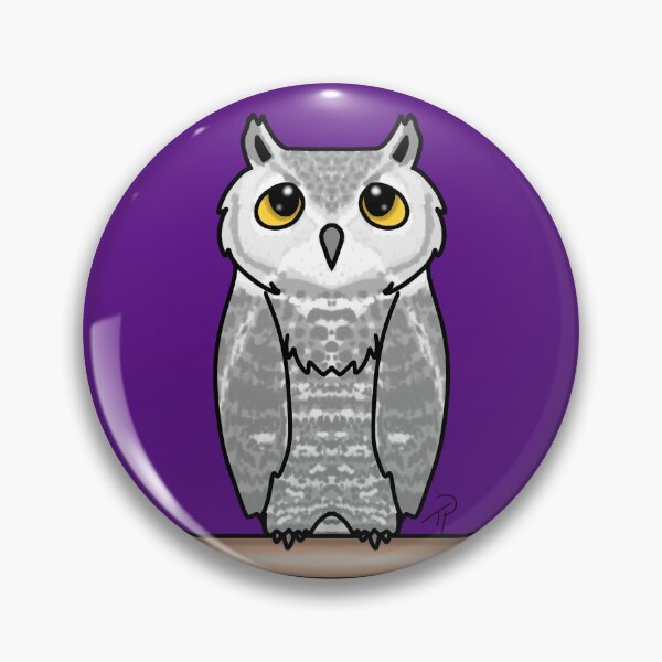 Item preview, Cute White Owl Perched designed and sold by lilpoltergeist.