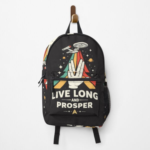 Item preview, Retro Space Ship Live Long Prosper designed and sold by Kate1art.