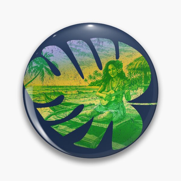 Item preview, Tropical Uke Girl  designed and sold by BoneDaddyUSA.