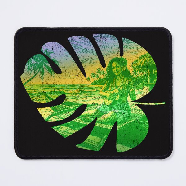 Item preview, Tropical Uke Girl  designed and sold by BoneDaddyUSA.