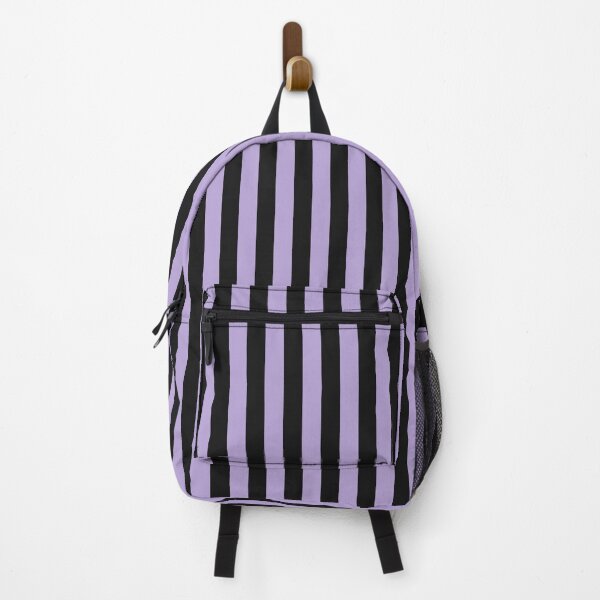 Item preview, Striped Black And Lilac Pattern designed and sold by pattern-archive.