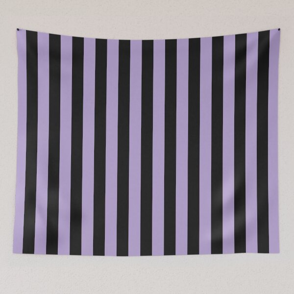Item preview, Striped Black And Lilac Pattern designed and sold by pattern-archive.