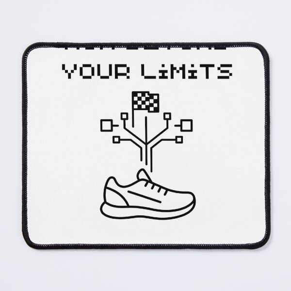 Item preview, Run Beyond Your Limits Running Motivation Runner Athlete Fitness designed and sold by Yassine Line Studio.