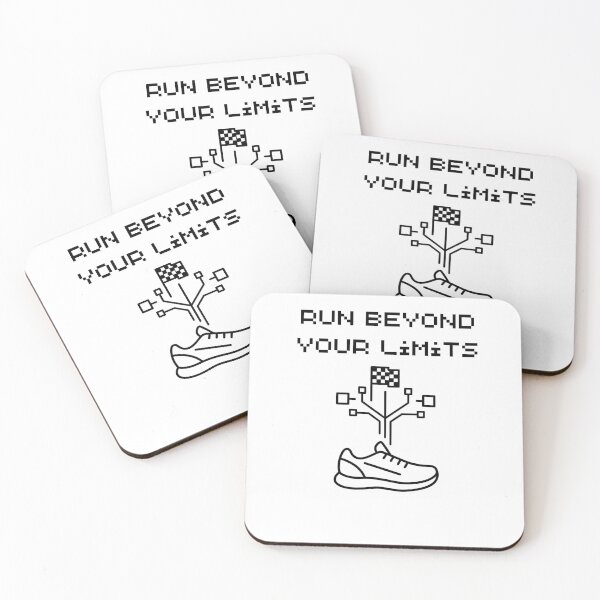 Item preview, Run Beyond Your Limits Running Motivation Runner Athlete Fitness designed and sold by Yassine Line Studio.