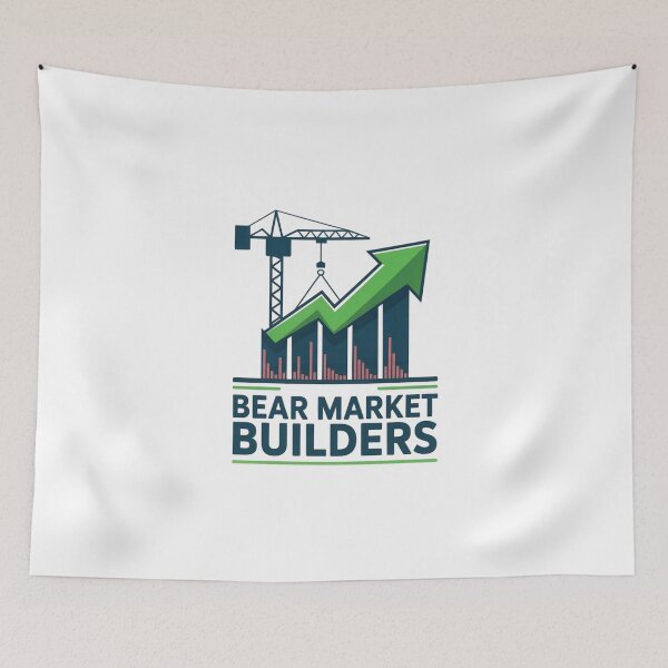 Item preview, Bear Market Builders Crypto Shirt designed and sold by KapiPrint.