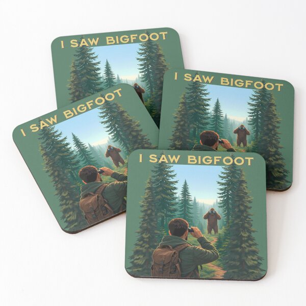Item preview, I Saw Bigfoot… But He Saw Me First designed and sold by FoxBaine Designs.
