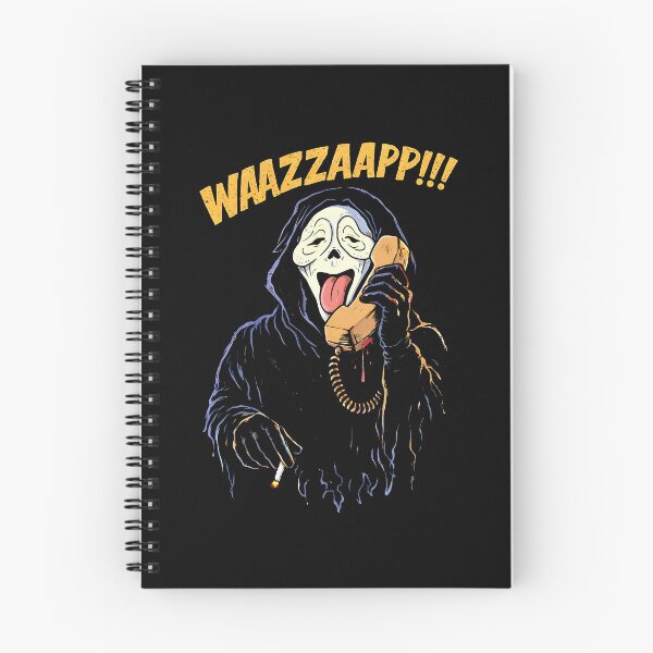 Item preview, ghostface scary movie waazzaap designed and sold by Blck-Acid-Devil.