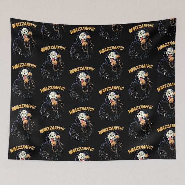 Item preview, ghostface scary movie waazzaap designed and sold by Blck-Acid-Devil.