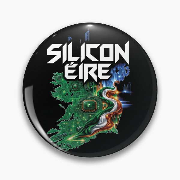 Item preview, Silicon Éire Circuit Board Ireland | Modern Irish Tech Art designed and sold by CELTIC-DESIGNS.