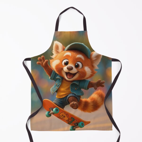 Item preview, Skater Red Panda designed and sold by Sillytoe.