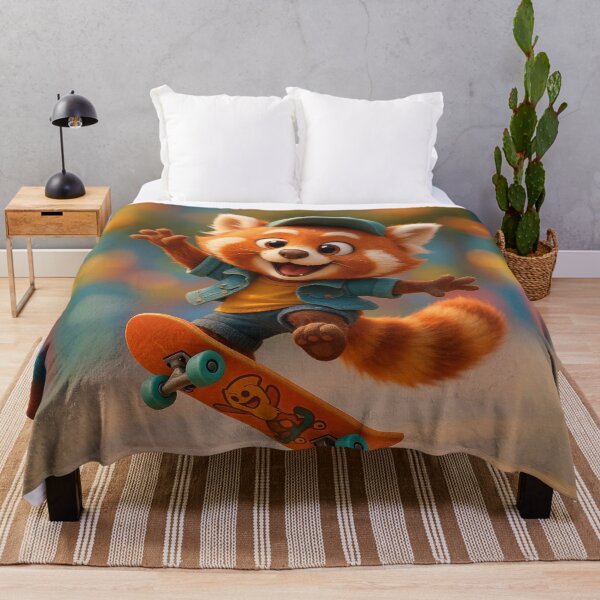 Item preview, Skater Red Panda designed and sold by Sillytoe.