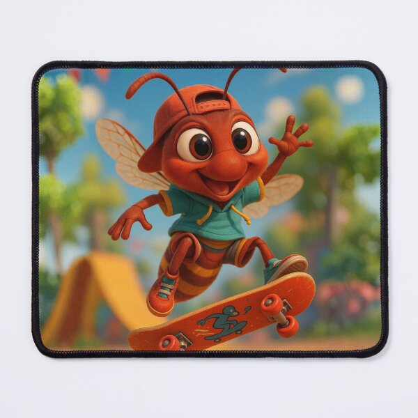 Item preview, Skater Red Paper Wasp designed and sold by Sillytoe.