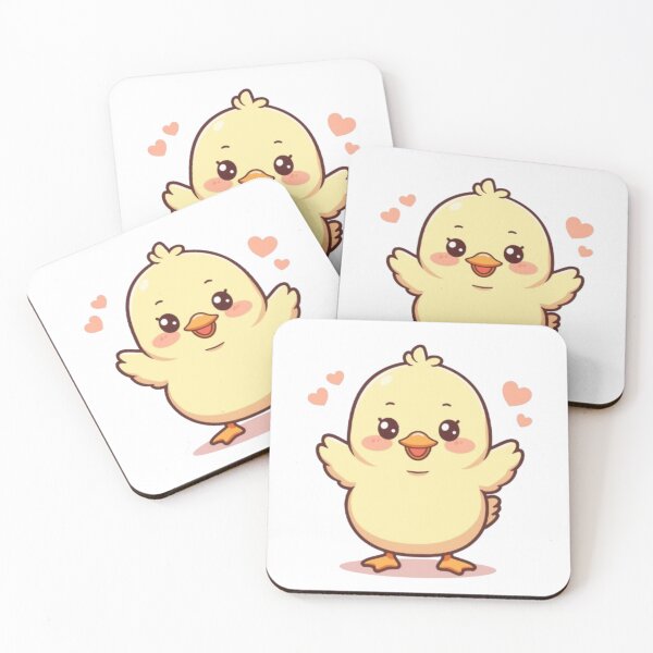Item preview, Happy Dancing Duck Kawaii Pastel designed and sold by PastelPaws Atelier.