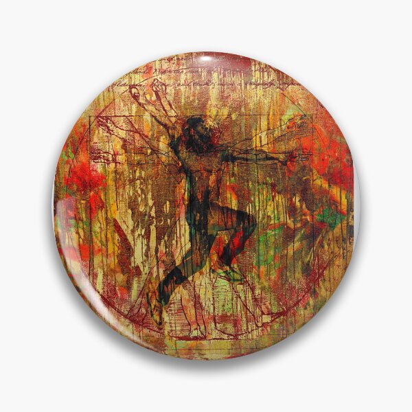 Item preview, “The Vitruvian Cricketer.” designed and sold by mursart68.