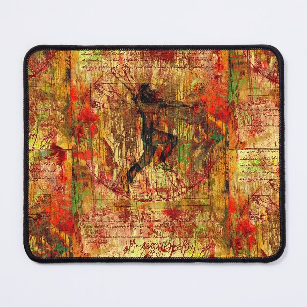 Item preview, “The Vitruvian Cricketer.” designed and sold by mursart68.