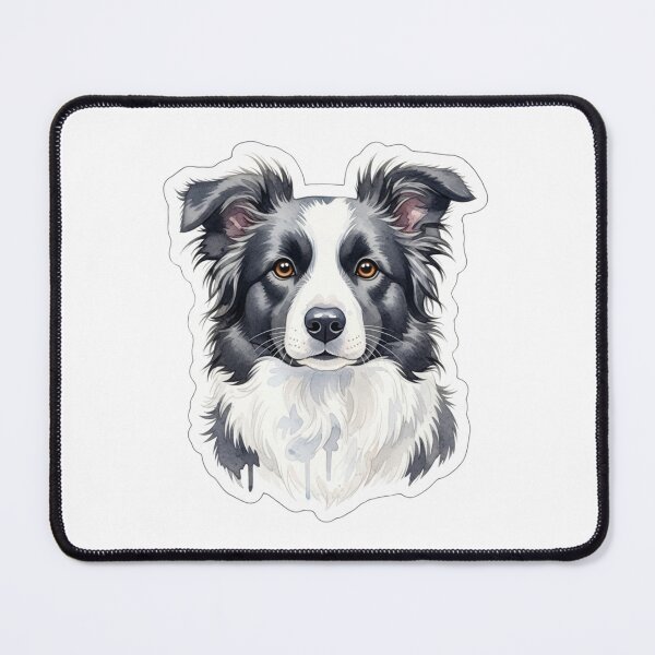 Item preview, Border Collie dog water color designed and sold by saphira-art.