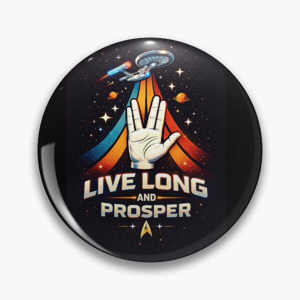 Item preview, Space Explorer Live Long And Prosper designed and sold by Kate1art.