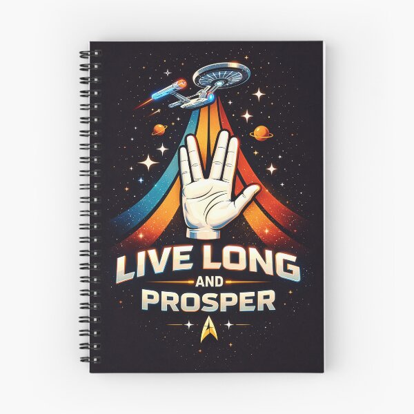 Item preview, Space Explorer Live Long And Prosper designed and sold by Kate1art.