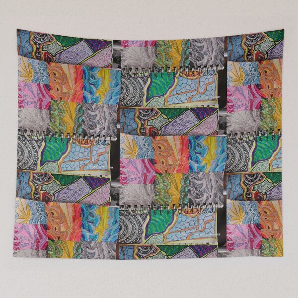 Item preview, Busy Background for Week 10 in Review Diddle Daddle Doodle  designed and sold by DancingCreek.