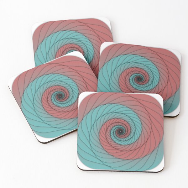 Item preview, Crimson and Teal Vortex designed and sold by UKJBDesigns2026.