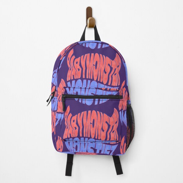 Item preview, Babymonster x Monstiez logo watercolor red&blue ver. kpop designed and sold by ShiroHero.