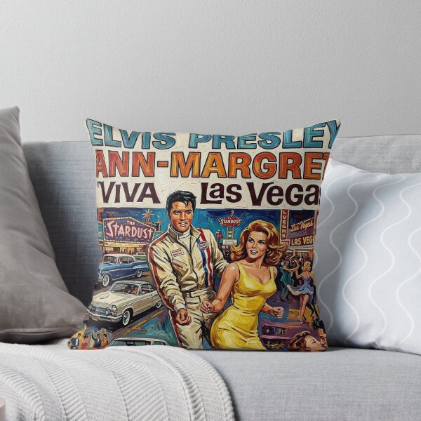 Item preview, Viva Las Vegas: Elvis & Ann-Margret Neon Nights Impasto Tribute designed and sold by Art's Diner.