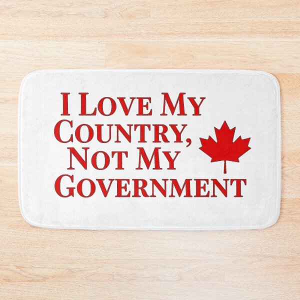 Item preview, I Love My Country, Not My Government designed and sold by BlurrPixel.