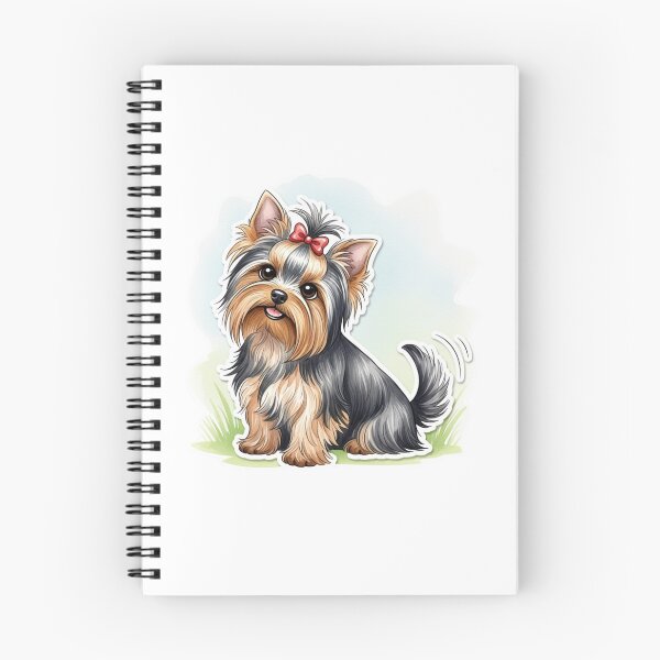 Item preview, yorkshire terrier dog water color designed and sold by saphira-art.