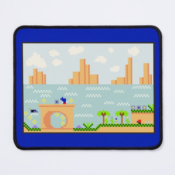 Item preview, Sonic Pixel Art - Green Hill Zone designed and sold by colinception.