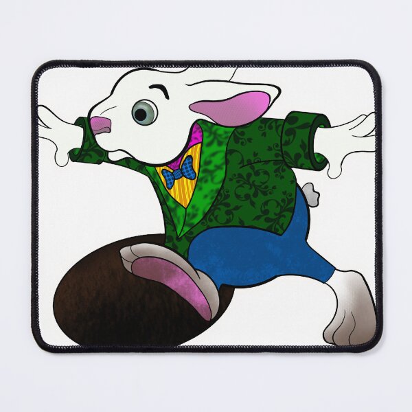 Item preview, Dapper White Rabbit Running Late designed and sold by Auntie M.