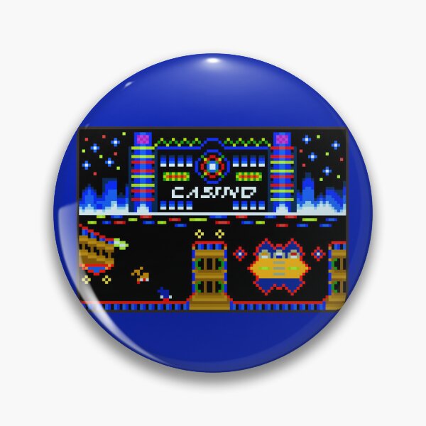 Item preview, Sonic Pixel Art - Casino Night Zone designed and sold by colinception.