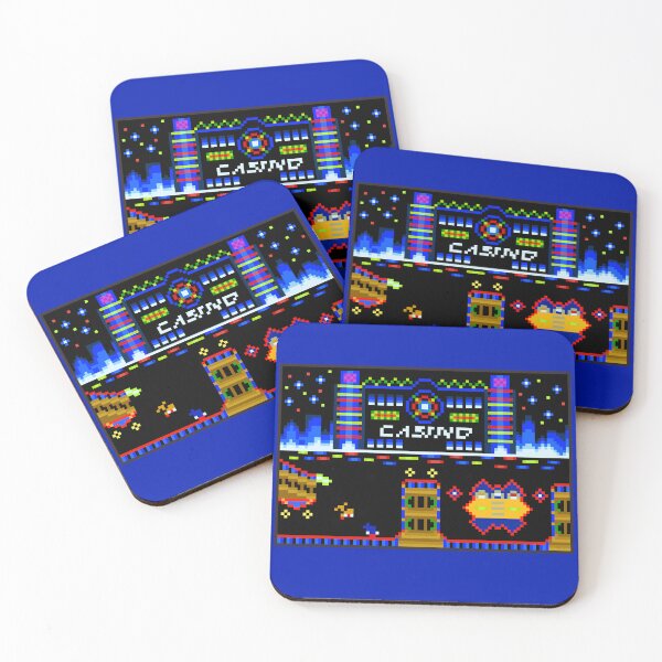 Item preview, Sonic Pixel Art - Casino Night Zone designed and sold by colinception.