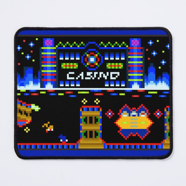 Item preview, Sonic Pixel Art - Casino Night Zone designed and sold by colinception.