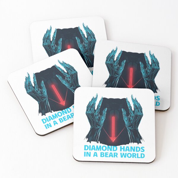 Item preview, Diamond Hands In A Bear World Crypto Shirt designed and sold by KapiPrint.