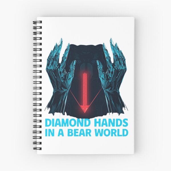 Item preview, Diamond Hands In A Bear World Crypto Shirt designed and sold by KapiPrint.