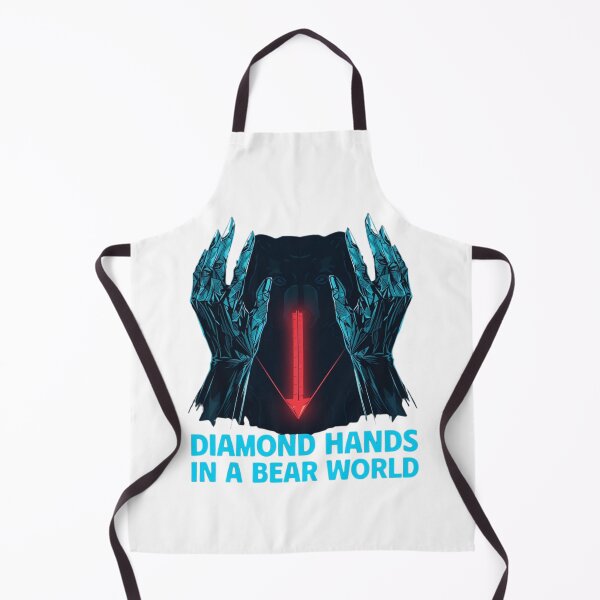 Item preview, Diamond Hands In A Bear World Crypto Shirt designed and sold by KapiPrint.