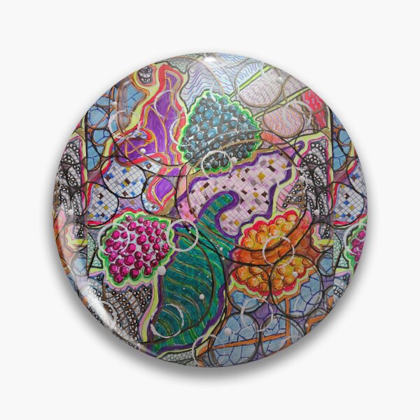 Item preview, A Busy, Layered Patterned Color Extravaganza! designed and sold by DancingCreek.