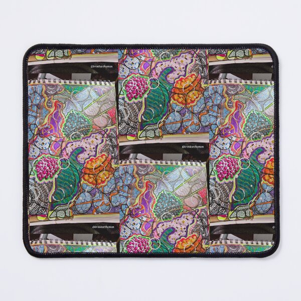 Item preview, A Busy, Layered Patterned Color Extravaganza! designed and sold by DancingCreek.