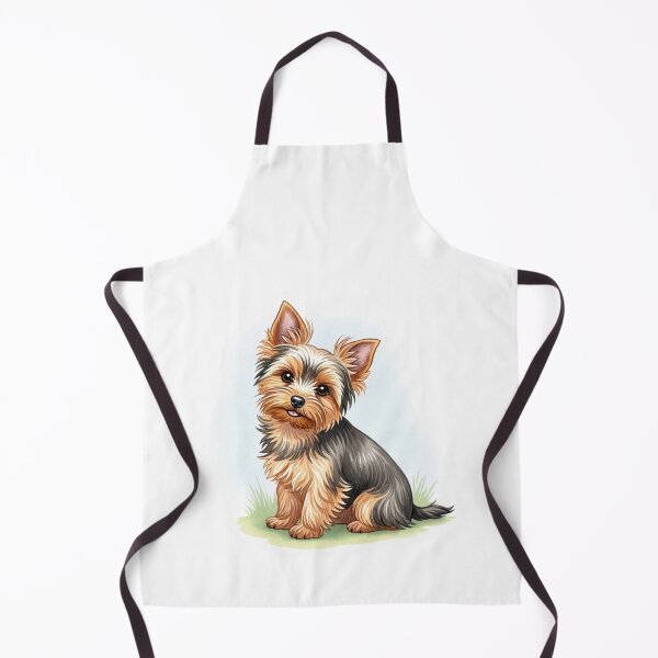 Item preview, Yorkshire terrier dog water color designed and sold by saphira-art.