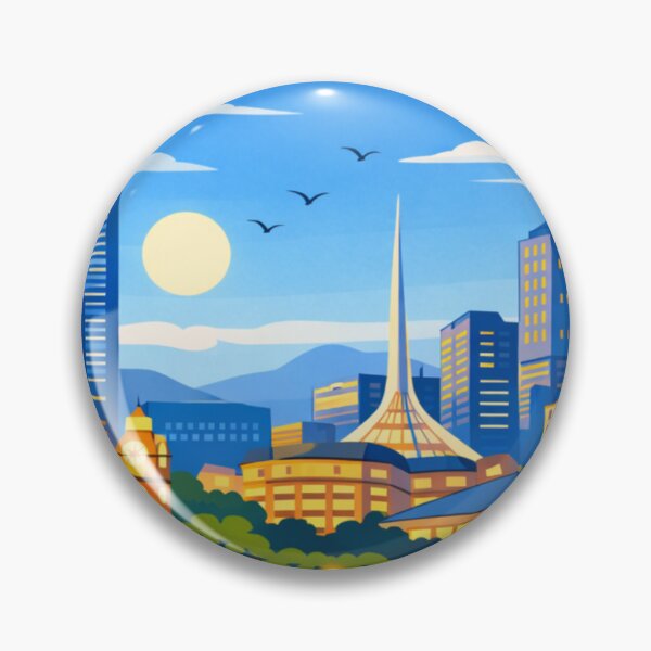 Item preview, Melbourne Travel Illustration designed and sold by MatthewHeights.