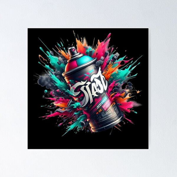 Item preview, STAY Creative – Urban Spray Paint Explosion Design designed and sold by Dogandesighn.