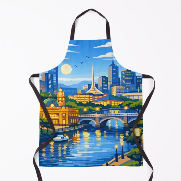 Item preview, Melbourne Travel Illustration designed and sold by MatthewHeights.