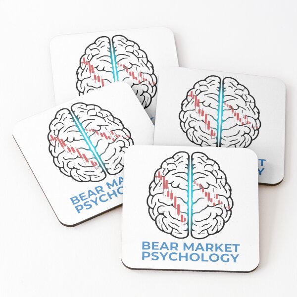 Item preview, Bear Market Psychology Trader Shirt designed and sold by KapiPrint.