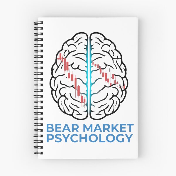 Item preview, Bear Market Psychology Trader Shirt designed and sold by KapiPrint.