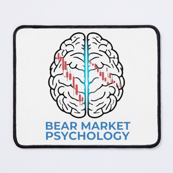 Item preview, Bear Market Psychology Trader Shirt designed and sold by KapiPrint.