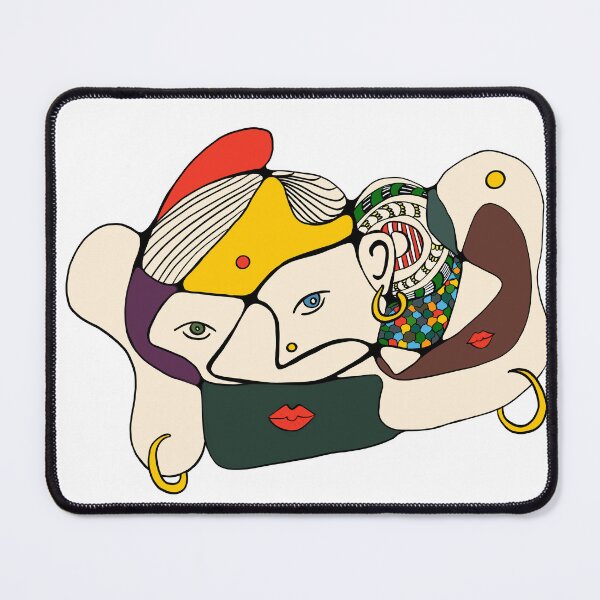 Item preview, Cubism woman - Fragments of India designed and sold by Anoa-store.