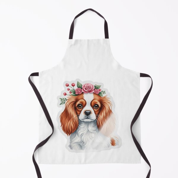 Item preview, Cavalier King Charles Spaniel dog water color designed and sold by saphira-art.