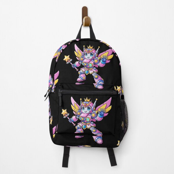 Item preview, "Mecha Princess" pixel art designed and sold by Retroperks.